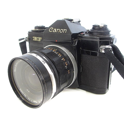 【中古】キャノン EF LENS FL 35mm 1:2.5 一眼レフカメラ ケンコー Kenko SL 39 3 58mm UV ジャンク