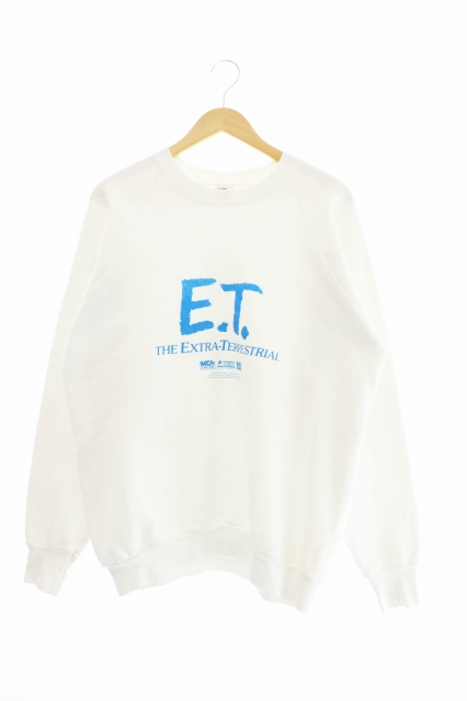 【中古】ヴィンテージ VINTAGE 80s E.T. THE EXTRA-TERRESTRIAL Promotion Sweat Shirt イーティー スウェット
