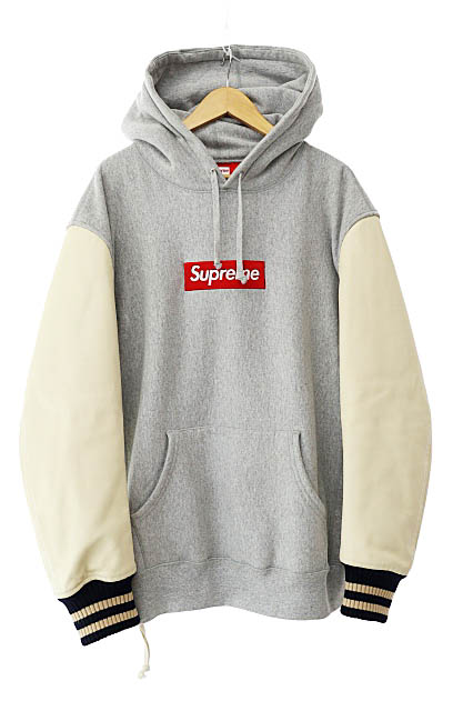 【中古】シュプリーム × ジュンヤワタナベマン 21AW Box Logo Hooded Sweatshirt Customized パーカー L 250210