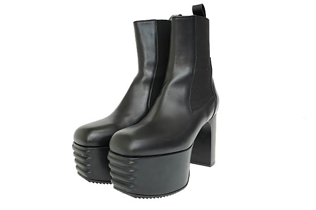 【中古】リックオウエンス Rick Owens MINIMAL GRILL PLATFORMS 45 KISS BOOTS ミニマル グリル キス ブーツ■250531