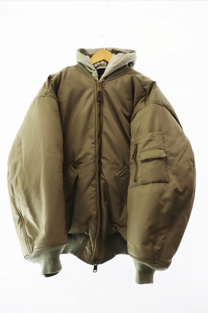 【中古】バレンシアガ BALENCIAGA 23SS オールイン ボンバー ジャケット 746456 1 カーキ ☆AA & starf; 250302