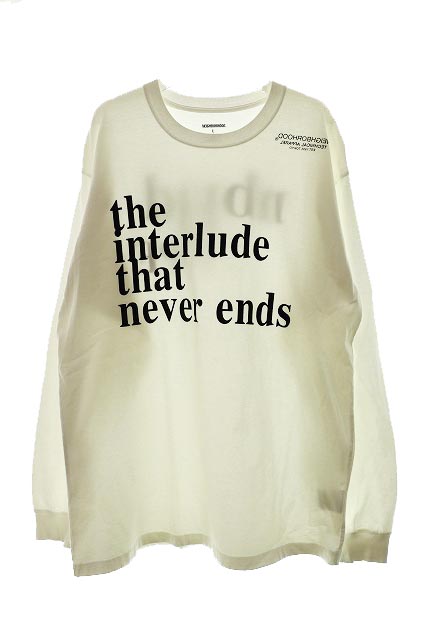 【中古】ネイバーフッド NEIGHBORHOOD UNITE Tシャツ the interlude that never ends ロンT 231201☆AA & starf; メンズ