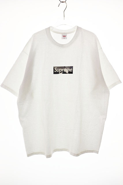 【中古】シュプリーム SUPREME 21SS EMILIO PUCCI BOX LOGO TEE WHITE XL エミリオ プッチ ボックス ☆AA & starf;250308