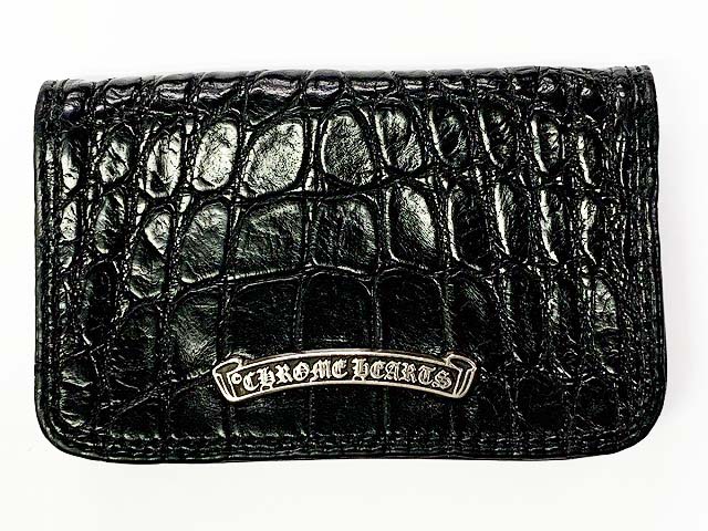 【中古】新品 クロムハーツ CHROME HEARTS CARD CASE ALGTR カードケース アリゲーター レザー ☆AA & starf; ▲■ 250409