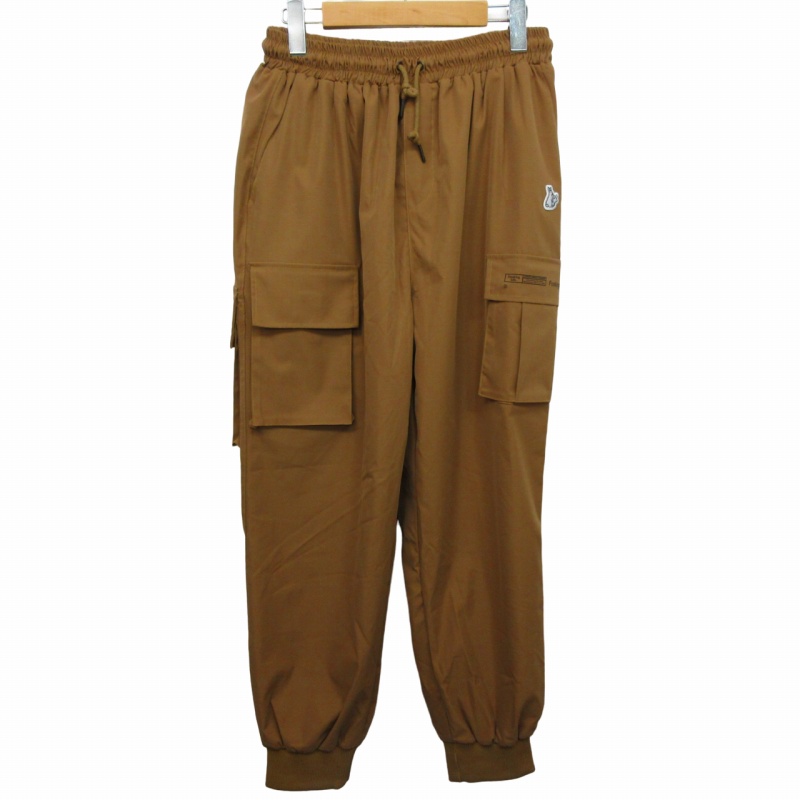 【中古】FR2 ファッキングラビッツ 美品 Stretch Cargo Pants カーゴパンツ ロゴ FRP084 茶 ブラウン 0308 メンズ