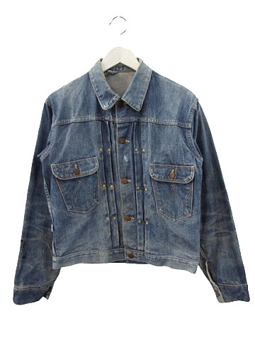 【中古】ラングラー WRANGLER スペシャル 40s 1st 11MJ プロトタイプ 後期 デニムジャケット Gジャン ヴィンテージ