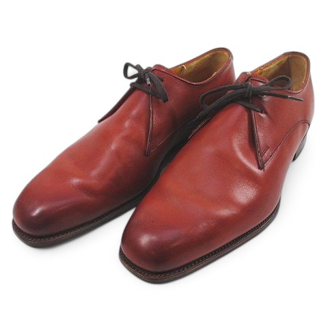 【中古】グレンソン GRENSON ビジネスシューズ レースアップシューズ 26.5cm ブラウン 茶系 レザー メンズ