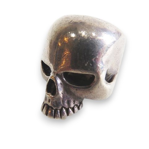 【中古】クレイジーピッグ CRAZY PIG CRAZY PIG DESIGNS EVIL SKULL RING エビスカルリング 銀 シルバー 指輪