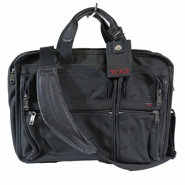 【中古】トゥミ TUMI エキスパンダブルオーガナイザービジネスバッグ バリスティックナイロン ブリーフケース 書類鞄