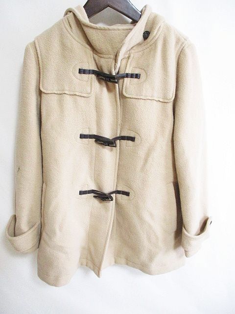 【中古】フリーズマート Free's Mart ショートコート ダッフル コート べージュ M レディース