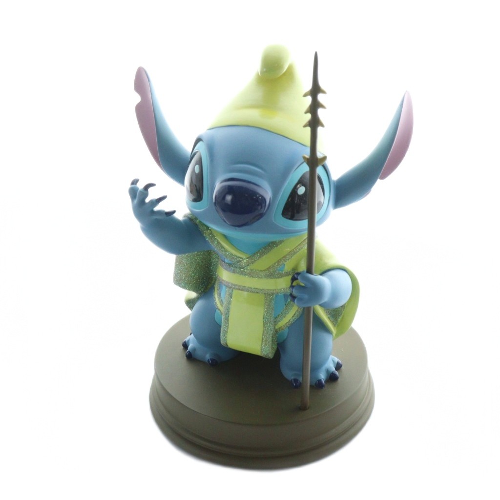 【中古】ディズニー Disney リロ＆スティッチ カメハメハ大王 626体限定 フィギュア 置物 ロゴ ラメ マルチカラー