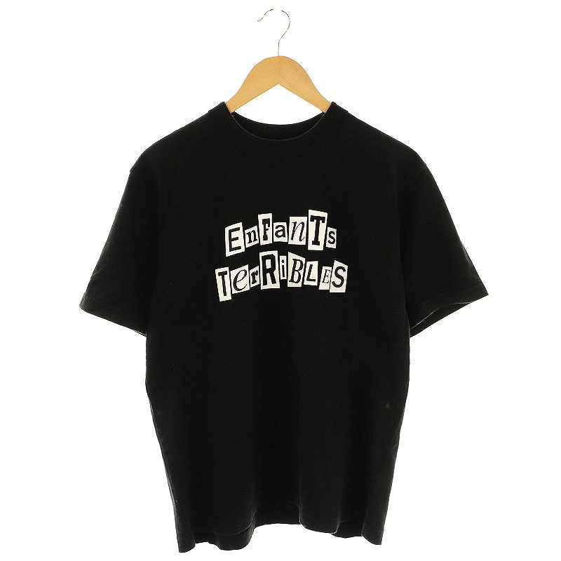 【中古】サカイ × ジャンポールゴルチェ Enfants Terribles Print T-Shirt Tシャツ カットソー 半袖