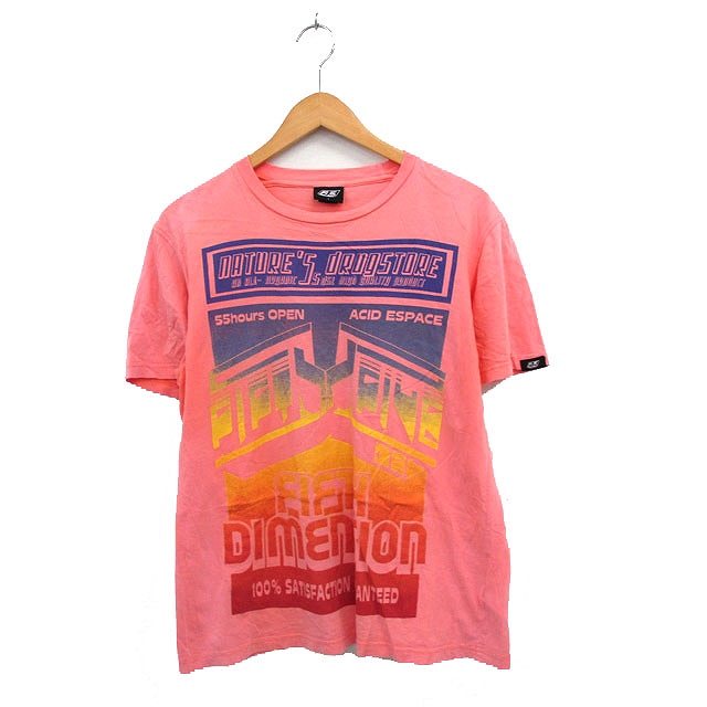 【中古】フィフティーファイブディーエスエル 55DSL 国内正規品 Tシャツ カットソー 半袖 コットン /KT7 メンズ