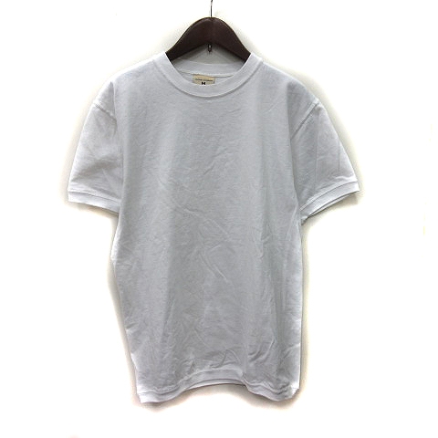 【中古】ジャーナルスタンダード JOURNAL STANDARD Tシャツ カットソー 半袖 M 白 ホワイト /YI メンズ