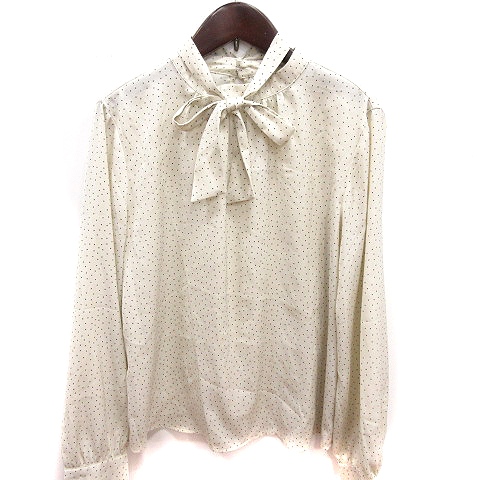 【中古】ナチュラルビューティーベーシック NATURAL BEAUTY BASIC シャツ ブラウス 長袖 レディース