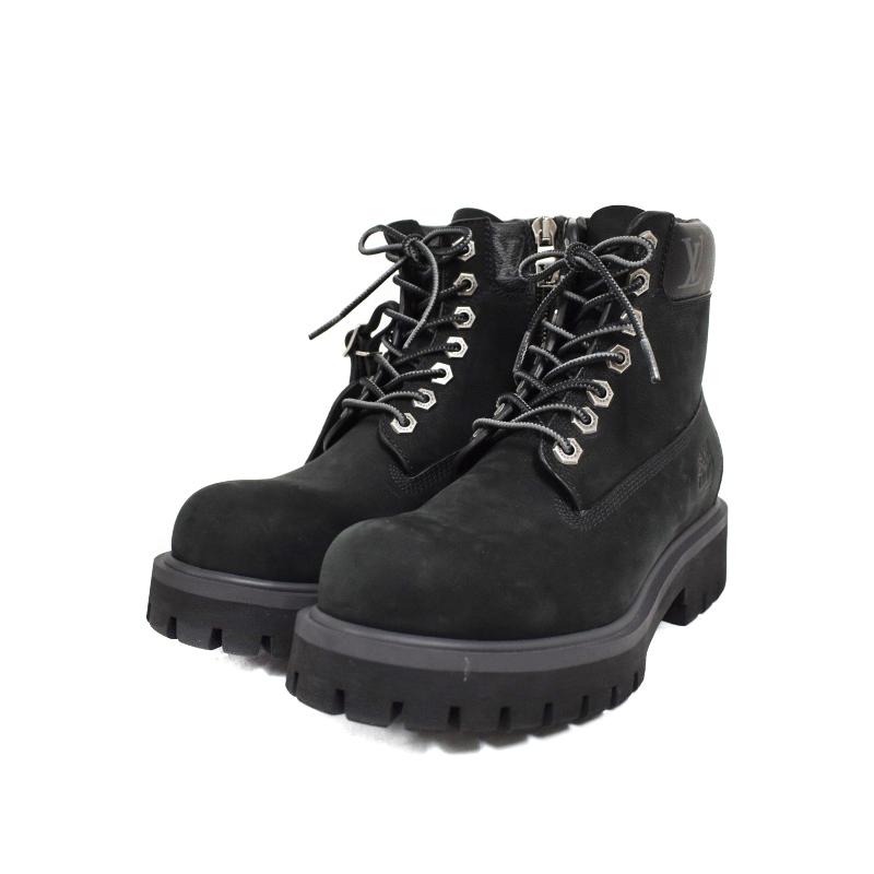 【中古】ルイヴィトン LOUIS VUITTON ティンバーランド Timberland 24AW ANKLE BOOT モノグラムアンクルブーツ 1AD75H